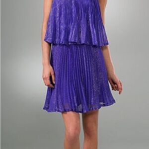 Halston Heritage Vibrant Purple Dress